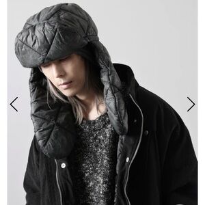 MASNADA QUILTED TRAPPER HAT